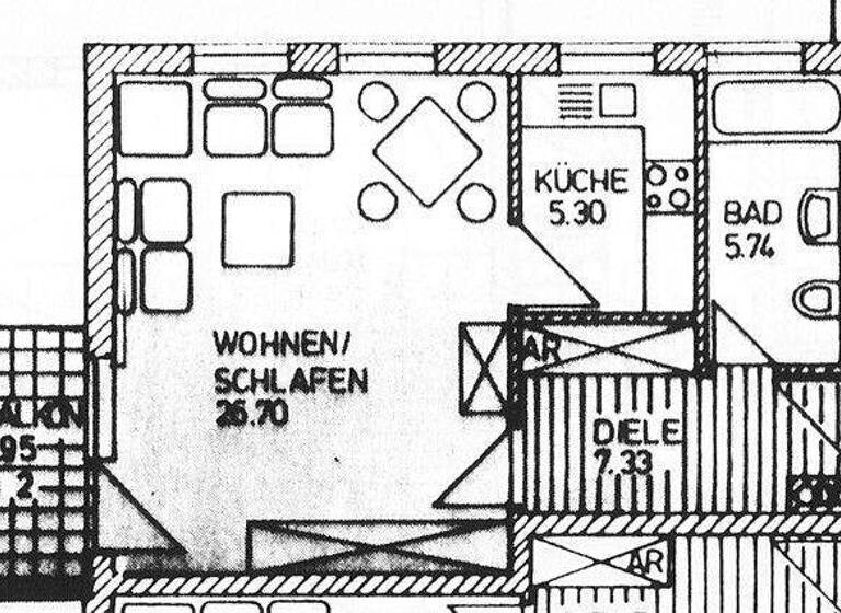 Studio zum Kauf 130.000 € 1 Zimmer 45 m² Neustadt Neustadt an der Donau 93333