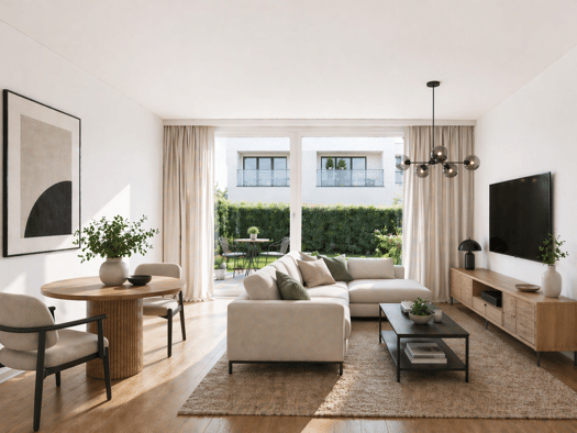 Terrassenwohnung zum Kauf - Neubau provisionsfrei 387.000 € 2 Zimmer 53,8 m² EG Alemannenstraße 11 Holzgerlingen 71088