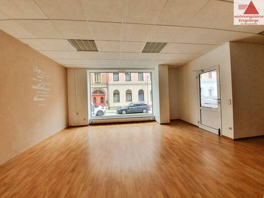 Verkaufsfläche zur Miete 250 € 2 Zimmer 50 m² Verkaufsfläche Dr.-Külz-Straße 4 Aue-Bad Schlema 08280