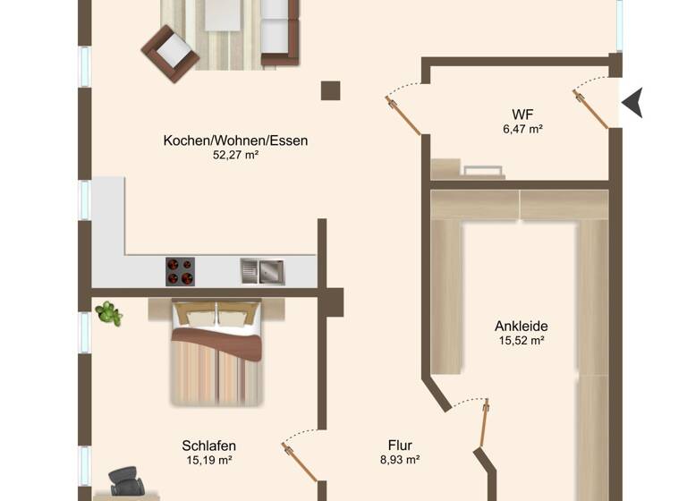 Wohnung zum Kauf 310.000 € 3 Zimmer 109 m²<br/>Wohnfläche Nördlingen Nördlingen 86720