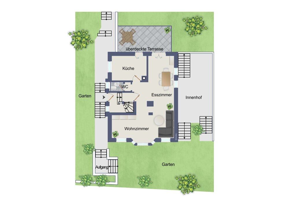 Einfamilienhaus zum Kauf 575.000 € 5 Zimmer 125,7 m²<br/>Wohnfläche 677 m²<br/>Grundstück Büchenbronn - Stadtviertel 135 Pforzheim / Sonnenberg 75180