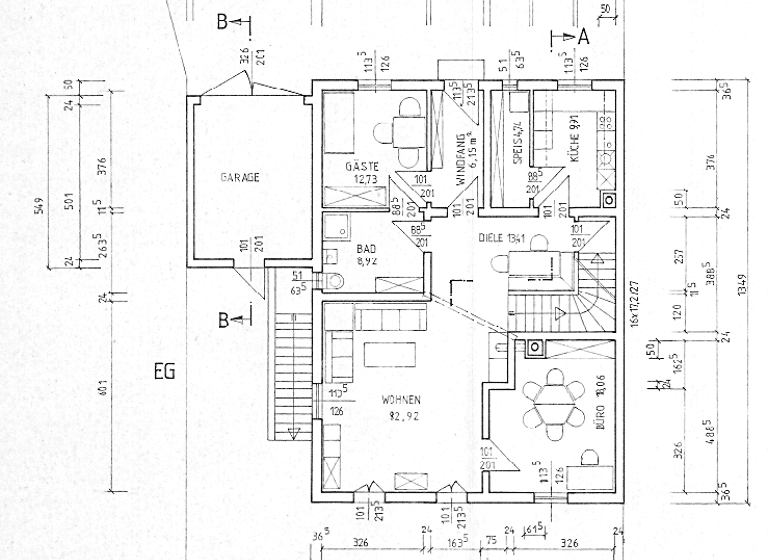 Doppelhaushälfte zum Kauf provisionsfrei 599.000 € 7 Zimmer 182 m² 475 m² Grundstück Burghausen 84489