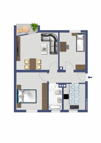 Wohnung zur Miete 545 € 3 Zimmer 59,6 m²<br/>Wohnfläche 2.<br/>Geschoss 26.02.2025<br/>Verfügbarkeit Albert-Schweitzer-Str. 22 Nord Heidenheim 89518