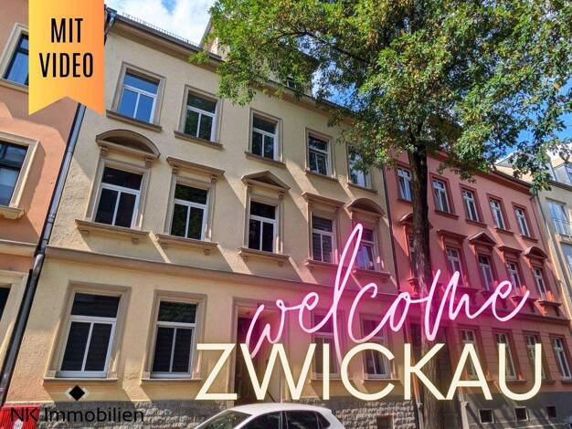 Terrassenwohnung zur Miete 275 € 1,5 Zimmer 39 m² EG Max-Pechstein-Str. 69a Innenstadt Zwickau 08056