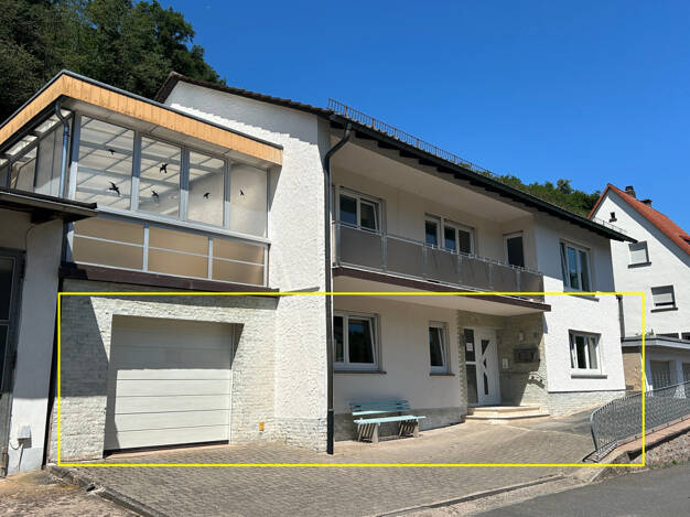 Wohnung zur Miete 820 € 2 Zimmer 82 m² Souterrain, EG Leidersbach Leidersbach 63849
