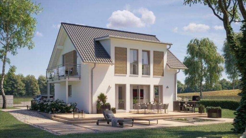 Einfamilienhaus zum Kauf provisionsfrei 394.879 € 4 Zimmer 125 m² 890 m² Grundstück Aue 08280