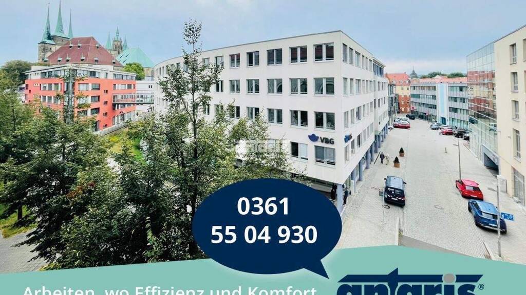 Bürofläche zur Miete provisionsfrei 7,50 € 1.800 m² Bürofläche teilbar ab 700 m² Gispersleben Erfurt 99091