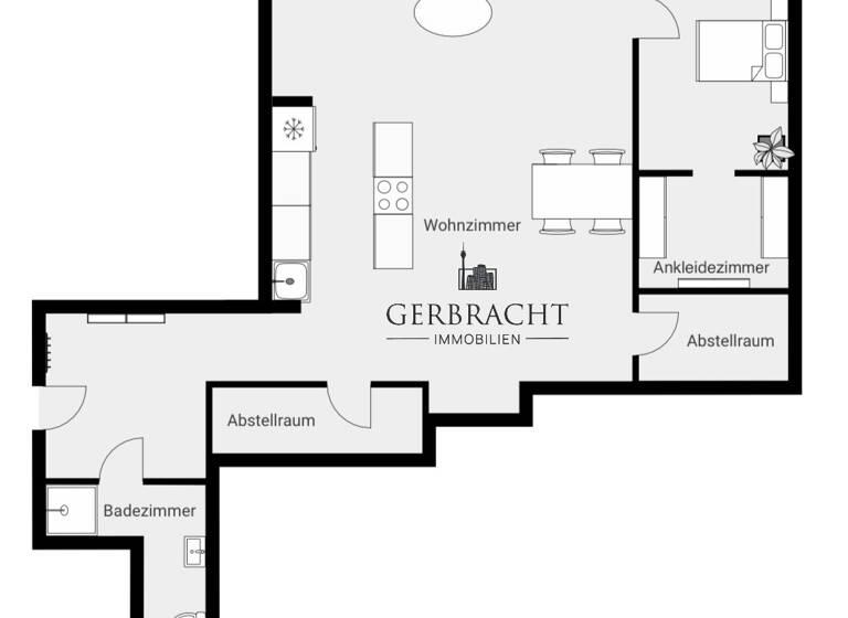 Wohnung zur Miete 900 € 2,5 Zimmer 100 m² EG Unter den Ulmen 130 Untermeiderich Duisburg / Untermeiderich 47137