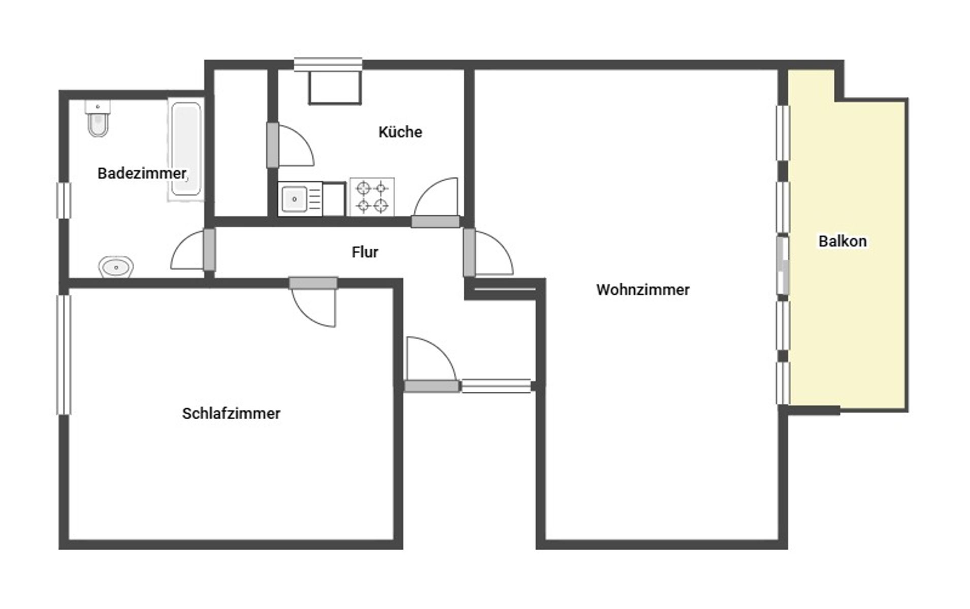 Immobilie zum Kauf als Kapitalanlage geeignet 175.000 € 2 Zimmer 77 m²<br/>Fläche Mösbach Achern 77855