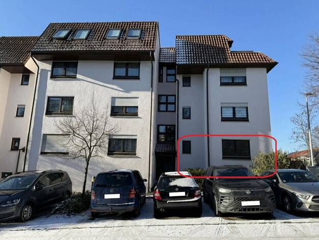 Wohnung zur Miete 1.250 € 3 Zimmer 77 m² Geschoss EG/1 Waiblingen Waiblingen 71332