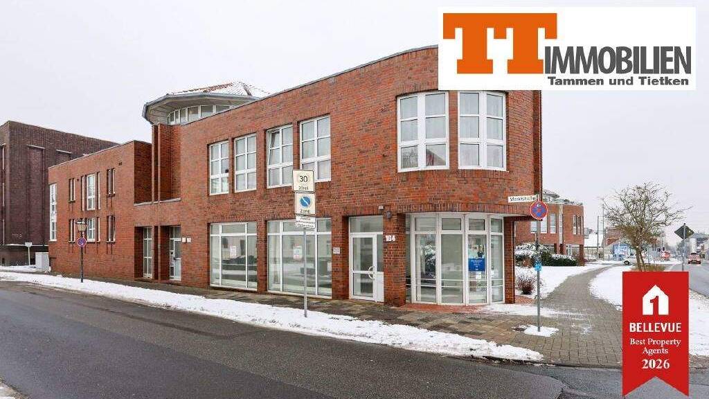 Bürofläche zur Miete 8,10 € 2 Zimmer Innenstadt Wilhelmshaven-Bant 26382