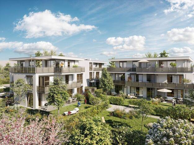 Wohnung zum Kauf - Neubau provisionsfrei 1.289.000 € 4 Zimmer 109,7 m² EG Canisiusstraße 5 Hadern München 81377