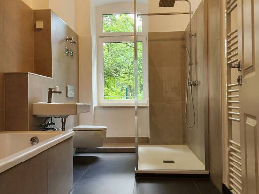 Wohnung zur Miete 660 € 3 Zimmer 77 m² Geschoss EG/4 frei ab sofort Blücherstraße 9 Lutherviertel Chemnitz 09126