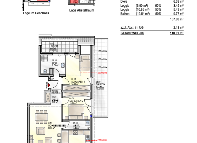 Wohnung zum Kauf - Erstbezug provisionsfrei 559.100 € 3 Zimmer 107,8 m² frei ab sofort Palzem 54439