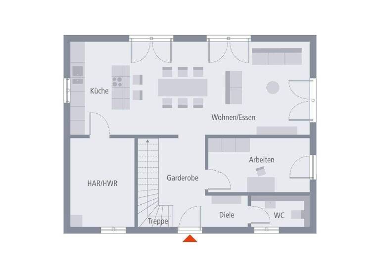 Einfamilienhaus zum Kauf 495.720 € 6,5 Zimmer 161,5 m² 540 m² Grundstück Wimbern Wickede (Ruhr) 58739