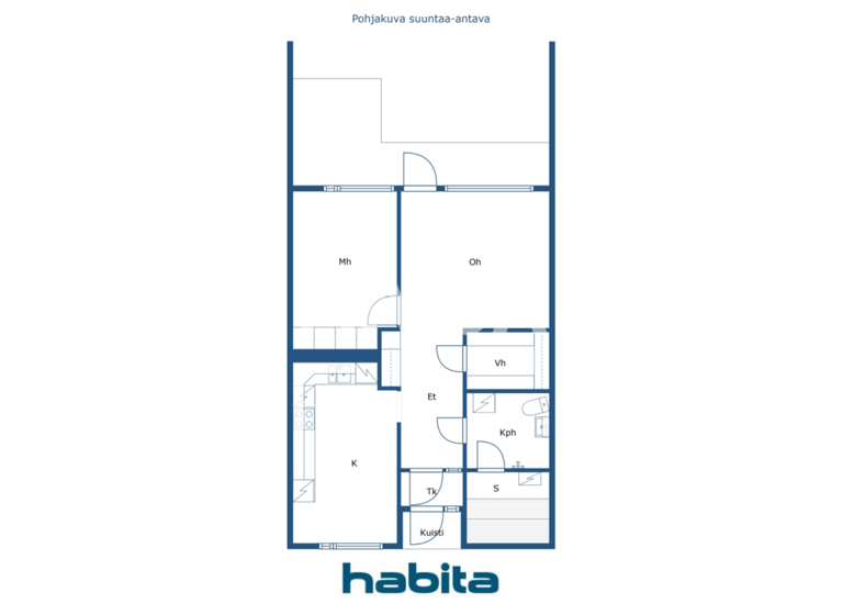Reihenmittelhaus zum Kauf 79.000 € 2 Zimmer 62,5 m² 10.073 m² Grundstück Henttalantie 7 Porvoo 06530