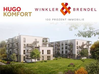 Wohnung zum Kauf - Neubau provisionsfrei 211.600 € 1 Zimmer 42,5 m² EG Hugenottenstraße 21 St. Georgen Bayreuth 95448