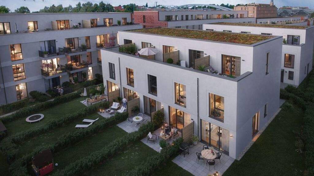 Stadthaus zur Miete - Erstbezug 1.670 € 5 Zimmer 128,4 m² St. Lorenz Süd Lübeck 23558