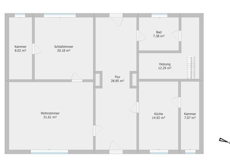 Einfamilienhaus zum Kauf 80.000 € 3 Zimmer 136,2 m²<br/>Wohnfläche 974 m²<br/>Grundstück ab sofort<br/>Verfügbarkeit Briest Schwedt/Oder 16303