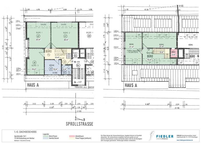 Maisonette zum Kauf provisionsfrei 6 Zimmer 145 m² Sprollstraße 10/1 Rottenburg Rottenburg am Neckar 72108