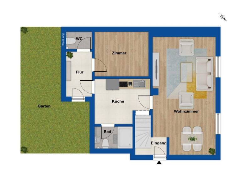 Einfamilienhaus zum Kauf 349.000 € 4 Zimmer 97,1 m² 551 m² Grundstück Innenstadt Wülfrath 42489