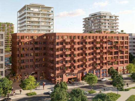 Wohnung zur Miete 1.935 € 3 Zimmer 55,6 m² 1. Geschoss frei ab 01.11.2026 Kirchenpauerstraße Kleiner Grasbrook Mitte 20457