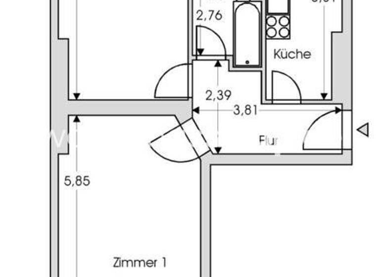 Wohnung zur Miete Tauschwohnung 400 € 2 Zimmer 60 m² 1. Geschoss Oberschöneweide Berlin 12459