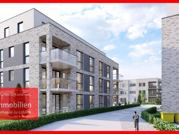 Wohnung zum Kauf - Erstbezug provisionsfrei 558.885 € 3 Zimmer 105,5 m² frei ab 01.04.2026 St. Jürgen Lübeck 23562