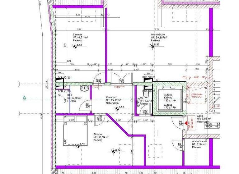Wohnung zum Kauf - Erstbezug 629.000 € 3 Zimmer 98 m² 2. Geschoss Wien 1230