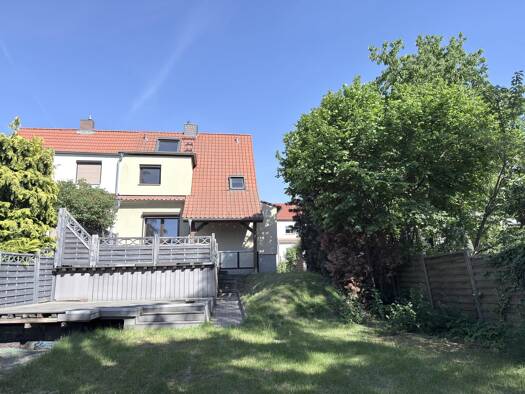 Doppelhaushälfte zum Kauf 292.000 € 4 Zimmer 110 m² 394 m² Grundstück frei ab sofort Gesundbrunnen Halle 06128