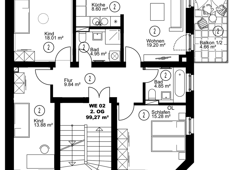 Wohnung zum Kauf als Kapitalanlage geeignet 397.000 € 4 Zimmer 99,3 m²<br/>Wohnfläche Zschochersche Str. 59 Plagwitz Leipzig 04229