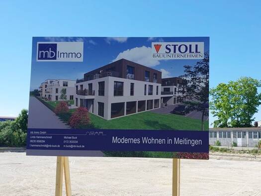 Wohnung zum Kauf provisionsfrei 345.000 € 2 Zimmer 61,3 m² 1. Geschoss frei ab sofort Hauptstraße 22 Meitingen 86405