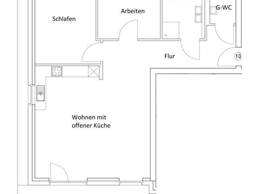 Wohnung zum Kauf provisionsfrei 386.000 € 3 Zimmer 92,4 m² Geschoss 3/3 Rietberg Rietberg 33397