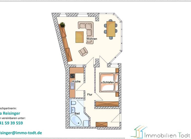 Studio zur Miete 335 € 2 Zimmer 67,1 m² Neundorfer Straße 170 Westend Plauen 08523