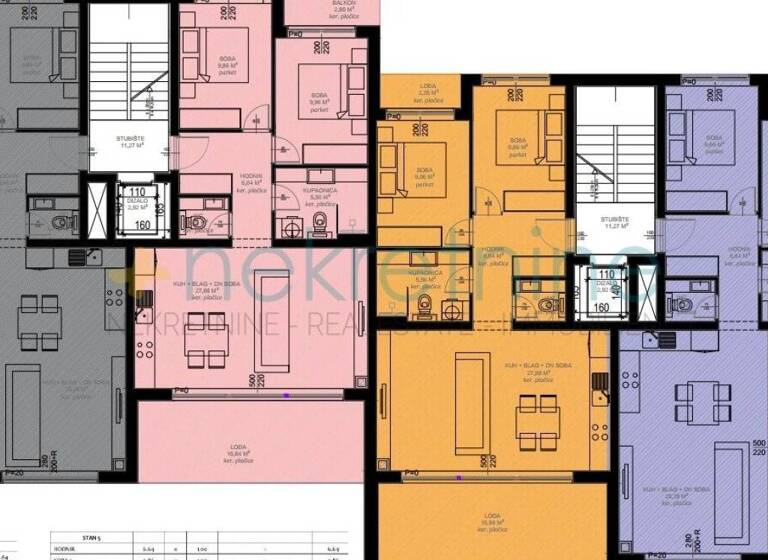 Wohnung zum Kauf 245.245 € 5 Zimmer 75 m² 1. Geschoss Sveti Filip i Jakov