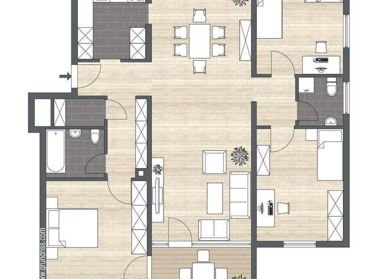 Wohnung zum Kauf 419.000 € 4,5 Zimmer 101 m² 2. Geschoss Aldingen Remseck am Neckar 71686