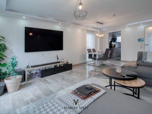 Doppelhaushälfte zur Miete 1.800 € 5 Zimmer 138,4 m² 153 m² Grundstück Frickenhausen Frickenhausen 72636