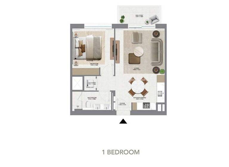 Wohnung zum Kauf 1.195.000 € 4 Zimmer 266 m² 1. Geschoss Dubai