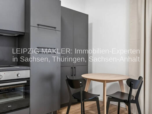 Wohnung zur Miete 775 € 1 Zimmer 25 m² frei ab sofort Berliner Straße 22 Zentrum-Nord Leipzig / Leipzig Zentrum-Nord 04105