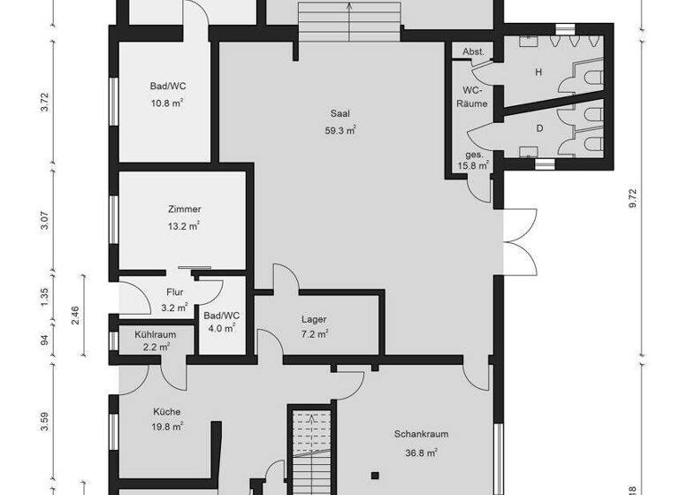 Hotel zum Kauf 498.000 € 8 Zimmer 1.427 m² Grundstück Nüchel Malente / Nüchel 23714