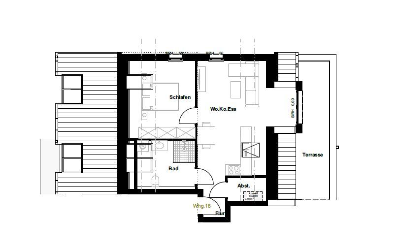 Wohnung zum Kauf 324.000 € 2 Zimmer 53,6 m²<br/>Wohnfläche 2.<br/>Geschoss Wolbeck Münster 48167