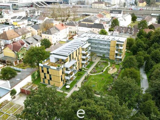 Wohnung zum Kauf - Erstbezug 366.000 € 3 Zimmer 77,1 m² 3. Geschoss frei ab 01.12.2026 Grabenhof Wels 4600