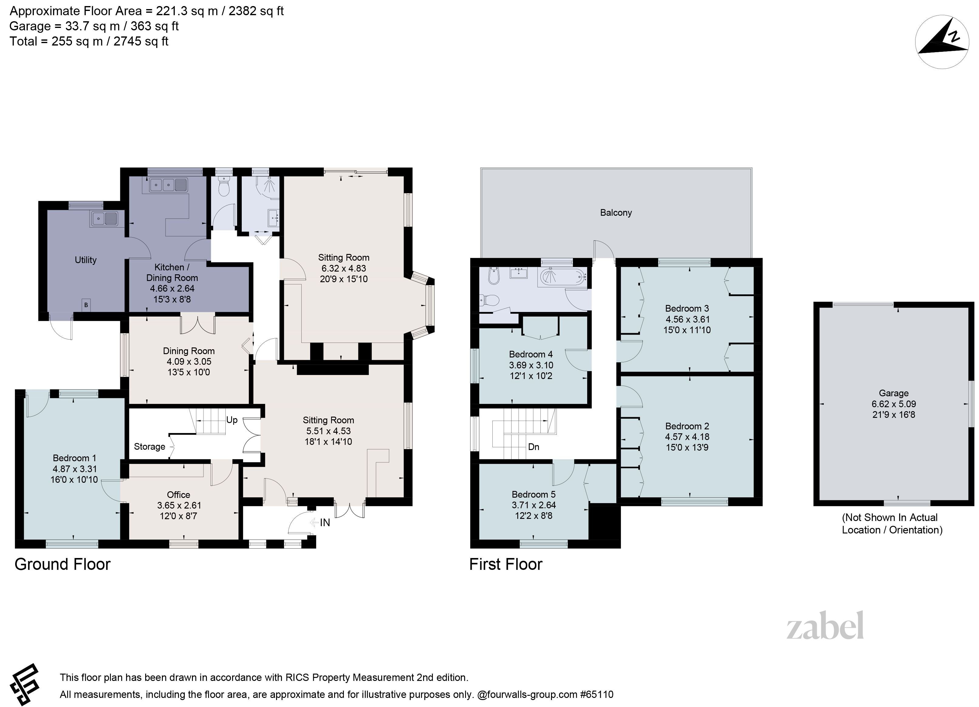 Haus zum Kauf provisionsfrei 2.283.990 € 6 Zimmer 221,3 m²<br/>Wohnfläche 2.200 m²<br/>Grundstück London WD19 4NL