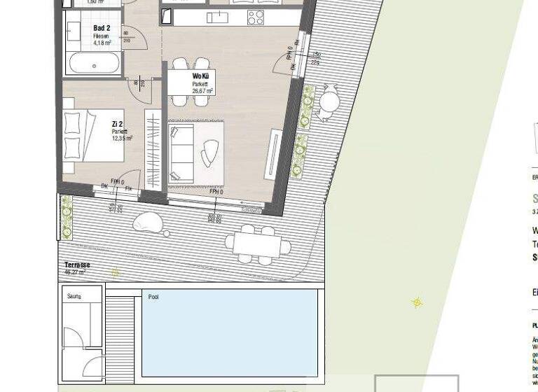 Wohnung zum Kauf - Erstbezug 3 Zimmer 74,4 m² Velden am Wörthersee 9220