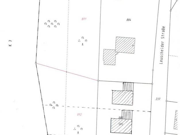 Grundstück zum Kauf provisionsfrei 45.000 € 480 m² Grundstück Leuscheider Straße Rosbach Windeck 51570
