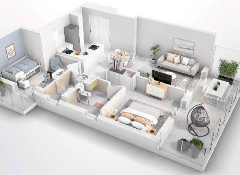 Wohnung zum Kauf 413.000 € 61 m² Cala D'Or