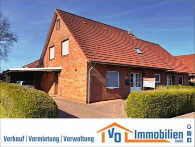 Doppelhaushälfte zum Kauf 199.000 € 5 Zimmer 130 m² 406 m² Grundstück Ostgroßefehn Großefehn 26629