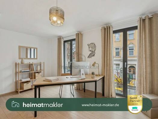 Bürofläche zum Kauf 390.000 € 4 Zimmer 110 m² Bürofläche Schleußig Leipzig 04229