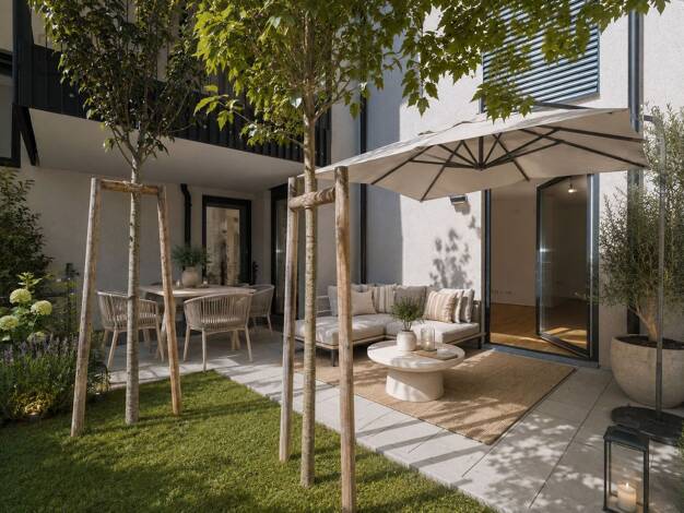 Terrassenwohnung zum Kauf - Erstbezug 514.400 € 3 Zimmer 72,9 m² EG Währing 1180
