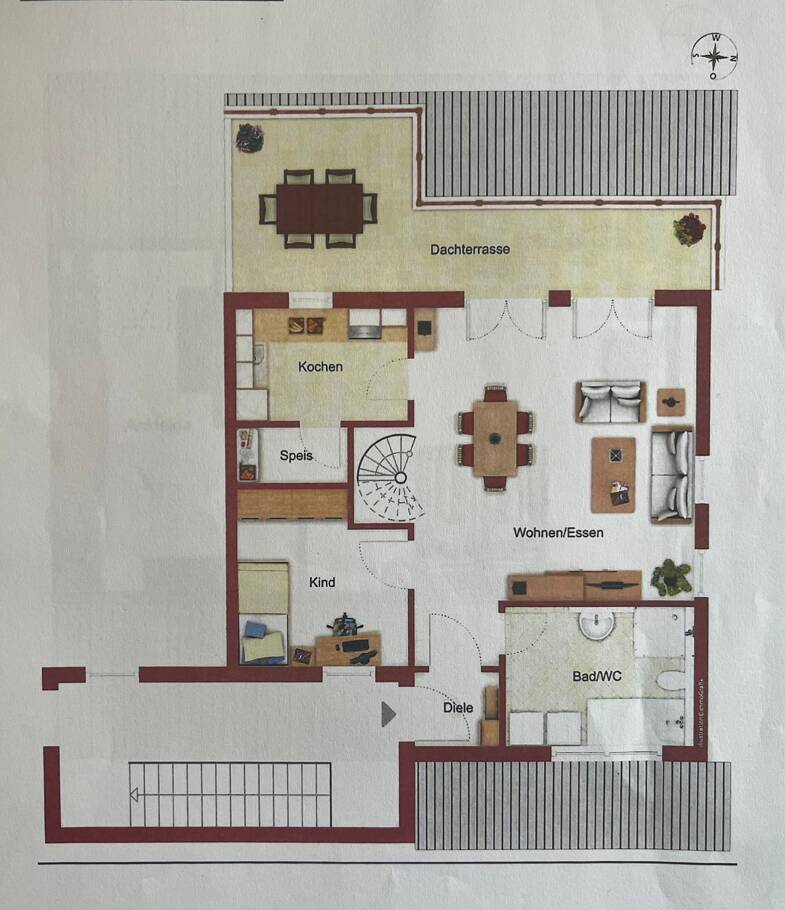 Wohnung zur Miete 700 € 87 m² 2. Geschoss frei ab 01.07.2025 Zwiefalter Straße 17 Riedlingen Riedlingen 88499